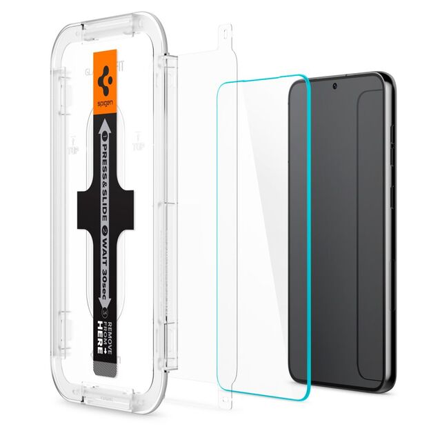 Spigen Glas.tR EZ Fit Tempered Glass for Samsung Galaxy S23 - 2 pcs. 3