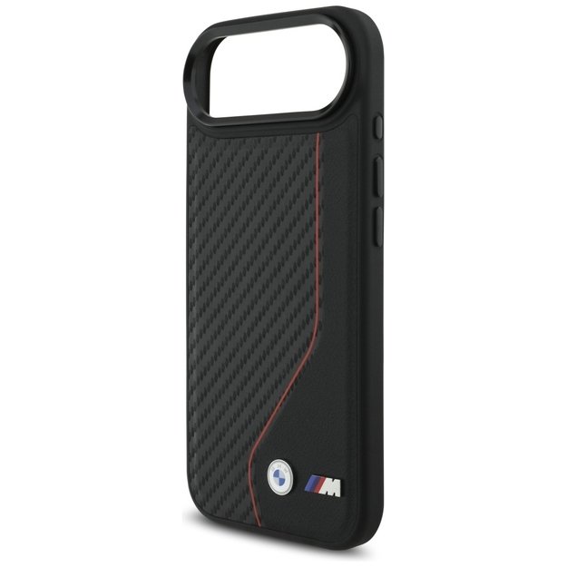 BMW M Carbon Line &amp  Logo MagSafe Case for iPhone Air - Red 5