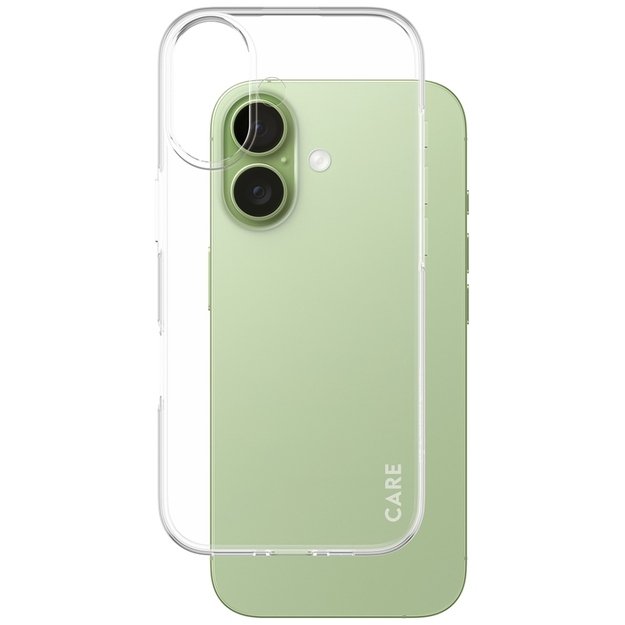 CARE by PanzerGlass Fashionable X-Ray Soft Basic Case for iPhone 17 - Transparent 1