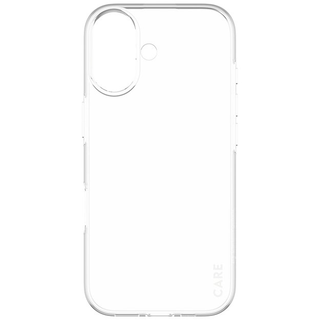 CARE by PanzerGlass Fashionable X-Ray Soft Basic Case for iPhone 17 - Transparent 2