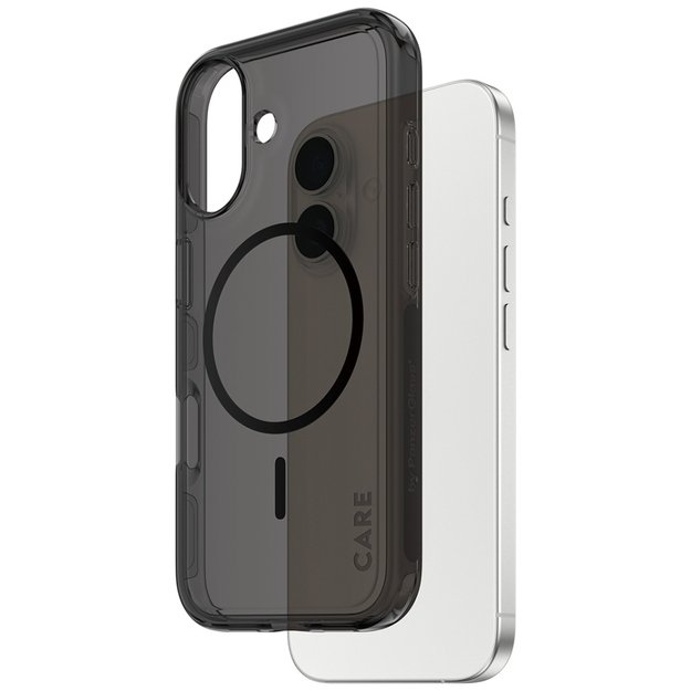 CARE by PanzerGlass Flagship Urban Explorer Case w. Black MagSafe for iPhone 17 - Black 1
