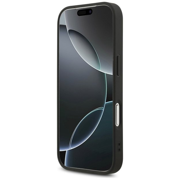 Guess Fixed Glitter Big 4G case for iPhone 17 Pro - black 4