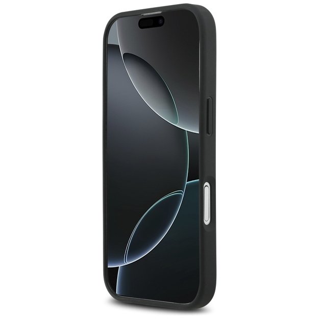 Mercedes Leather Laurel Leaves MagSafe Case for iPhone 17 - Black 4