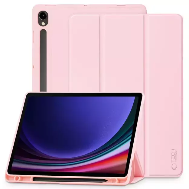 Tech-Protect SC Pen Case for Samsung Galaxy Tab S9 FE 10.9&quot  X510 / X516B - Pink 8