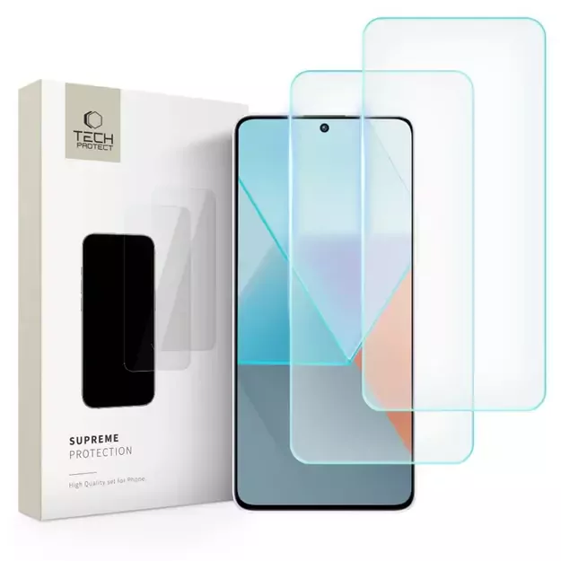 Tech-Protect Supreme Tempered Glass for Xiaomi Redmi Note 13 / 13 Pro / 4G / 5G 4