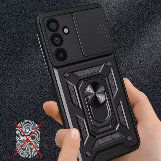 Tech-Protect CamShield Pro Case for Samsung Galaxy M55 5G - Black 3