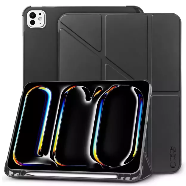 Tech-Protect SC Pen Origami Case for iPad Pro 13&quot  2024 - Black