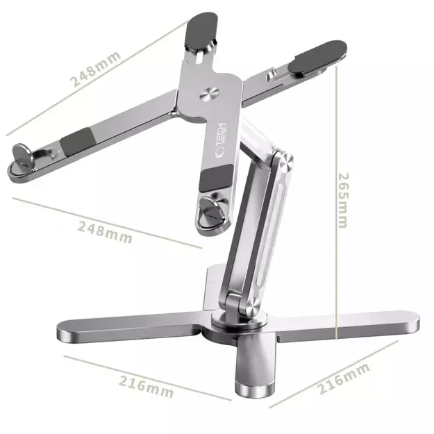 Tech-Protect ULS200 universal stand for laptops up to 16&quot  - silver 8