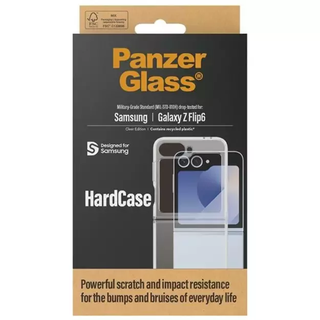 PanzerGlass HardCase case for Samsung Galaxy Z Flip 6 - transparent 6