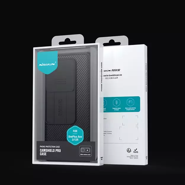 Nillkin CamShield Pro Case for OnePlus Ace 3 / 12R - Black 13