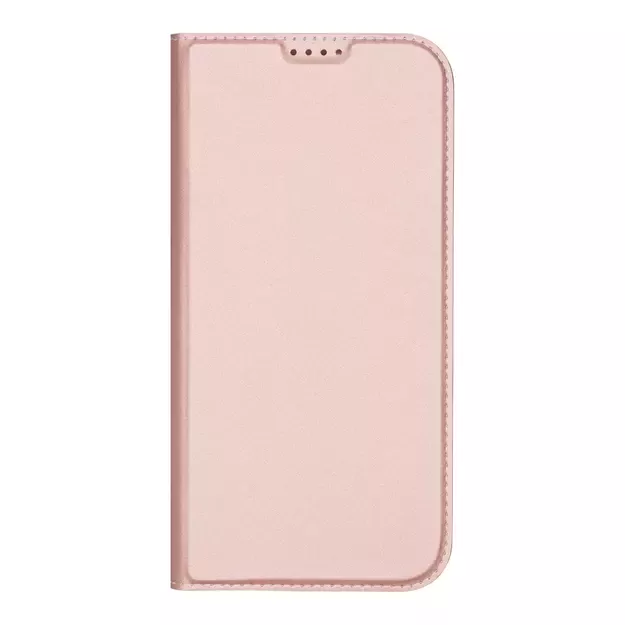 Dux Ducis Skin Pro iPhone 16 Pro Max Case with Flip and Card Slot - Pink