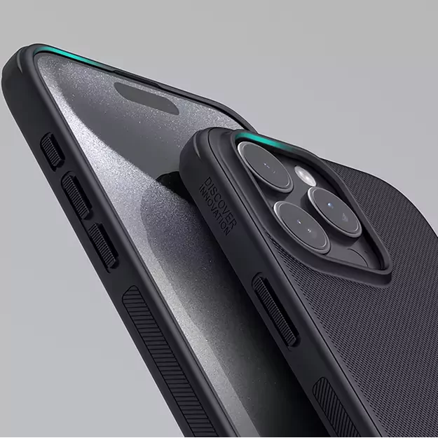 Nillkin Super Frosted Shield Pro Magnetic Case for iPhone 16 Pro - black 19