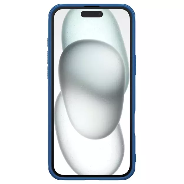 Nillkin Super Frosted Shield Pro case for iPhone 16 - blue 9