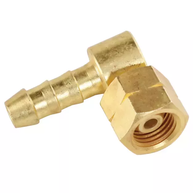 Adapter angle connector 1/4   LH for connecting a gas hose 8x15 mm