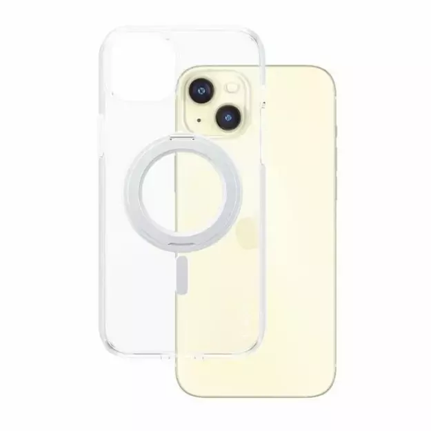 CARE by PanzerGlass Kickstand Case MagSafe for iPhone 15 Plus - silver 4