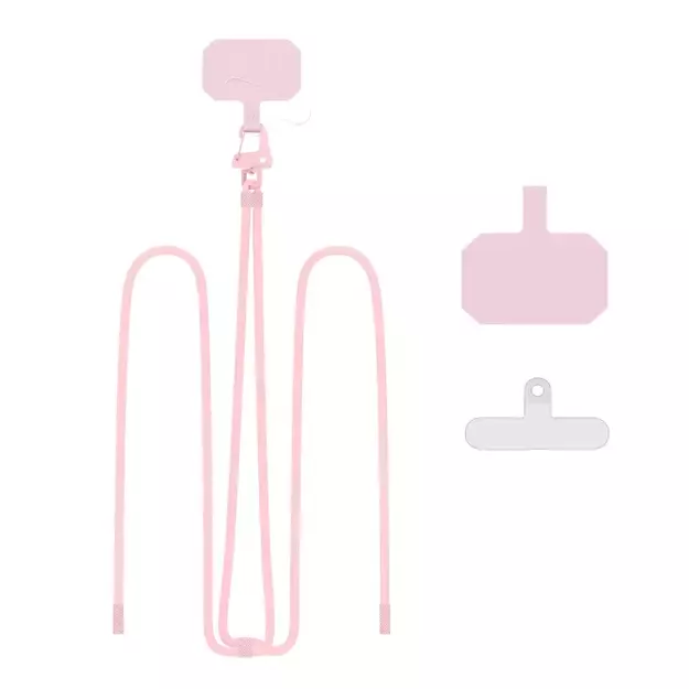 Tech-Protect C5S Rope Crossbody Strap Leash - Pink 2
