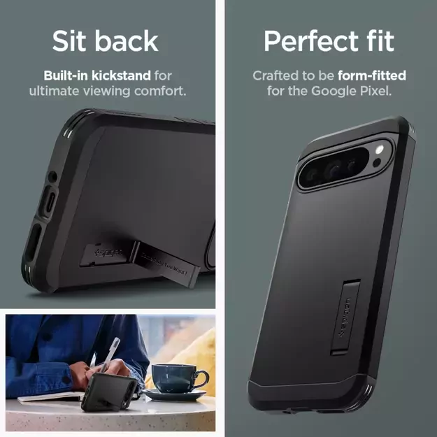 Spigen Tough Armor Case for Google Pixel 9 Pro XL - Black 29