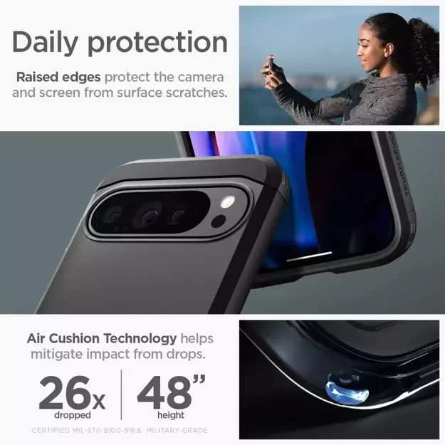 Spigen Tough Armor Case for Google Pixel 9 Pro XL - Black 27