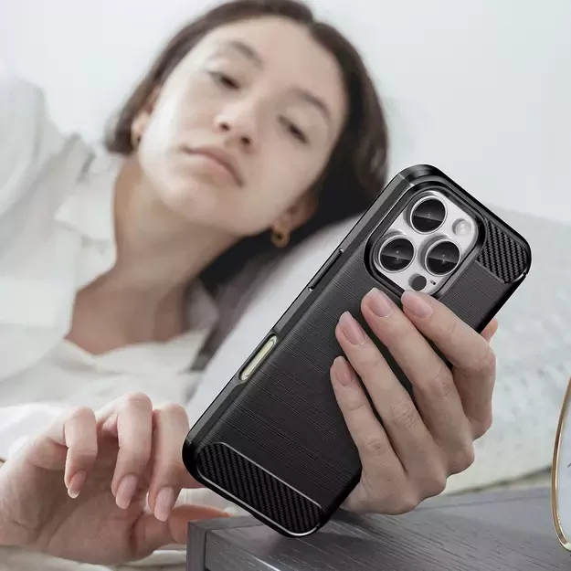 Carbon Case for iPhone 16 Pro - Black 7