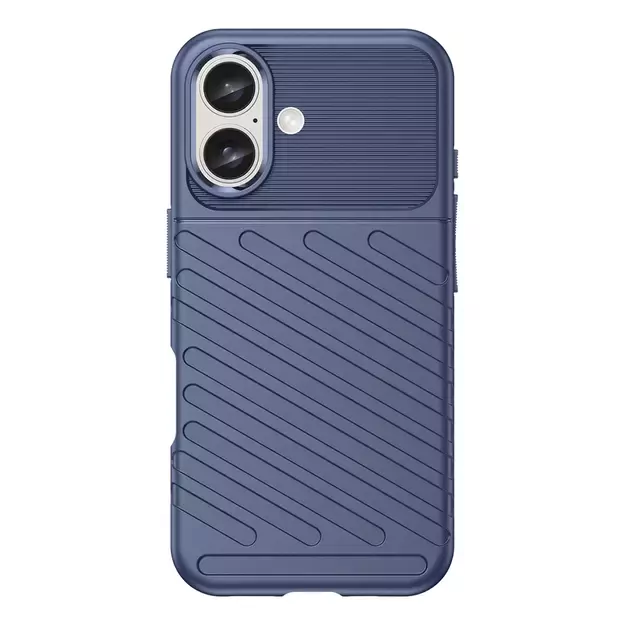 Thunder Case for iPhone 16 Silicone Case - Blue 7