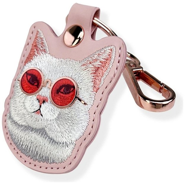 Nimmy Glasses Cool Cat Tracker Case - Pink 4