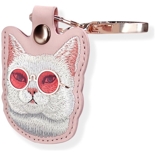 Nimmy Glasses Cool Cat Tracker Case - Pink 2
