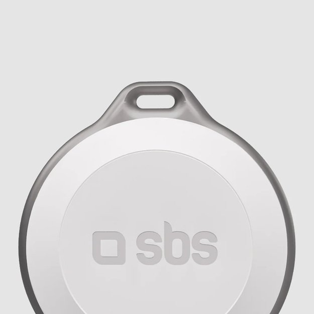 SBS Track My Circle Waterproof IP65 Locator Compatible with Apple Find My - White 5