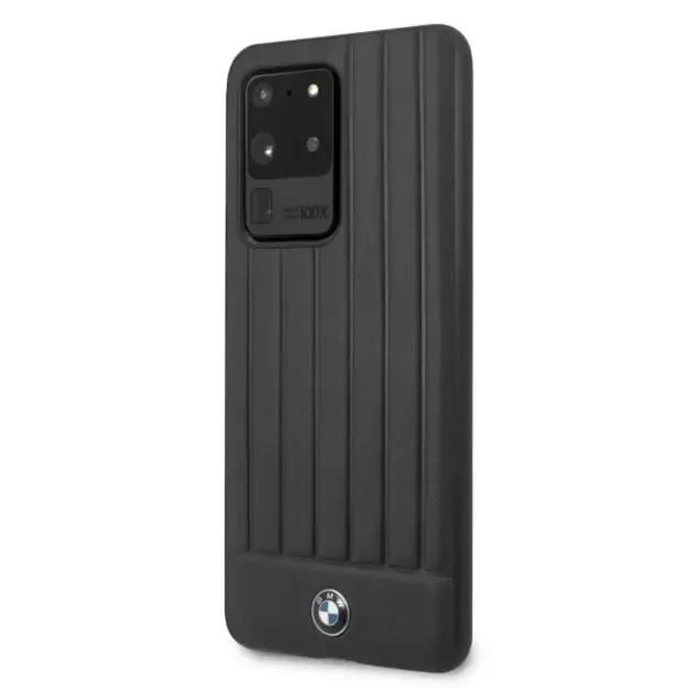 Etui hardcase BMW BMHCS69POCBK S20 Ultra G988 czarny/black Signature 7