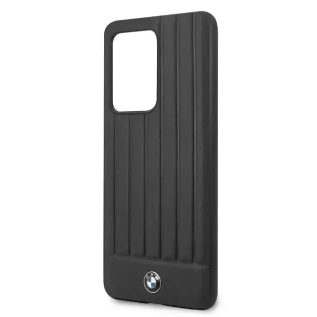 Etui hardcase BMW BMHCS69POCBK S20 Ultra G988 czarny/black Signature 10