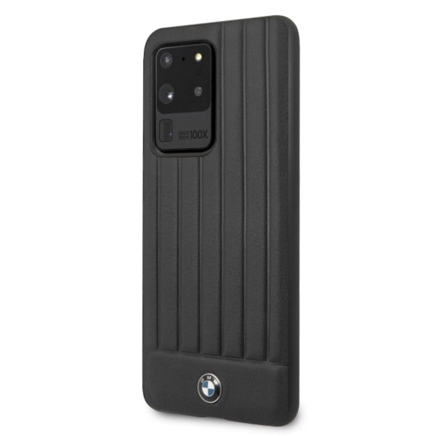 Etui hardcase BMW BMHCS69POCBK S20 Ultra G988 czarny/black Signature 1