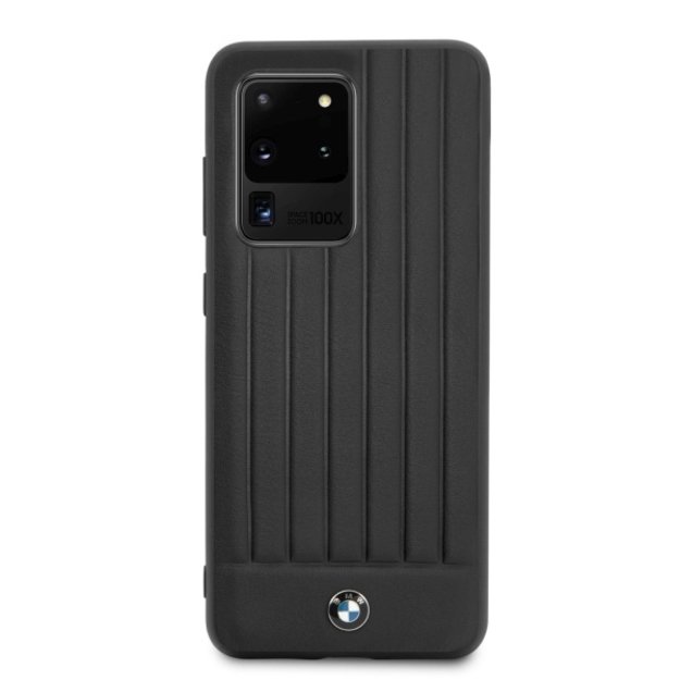 Etui hardcase BMW BMHCS69POCBK S20 Ultra G988 czarny/black Signature 2