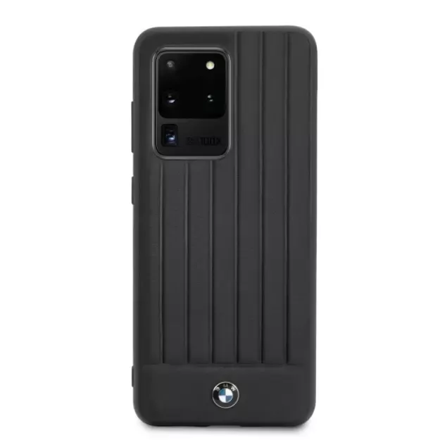 Etui hardcase BMW BMHCS69POCBK S20 Ultra G988 czarny/black Signature 8