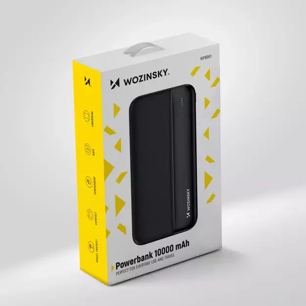 Wozinsky powerbank Li-Po 10000mAh 2 x USB black (WPBBK1) 5