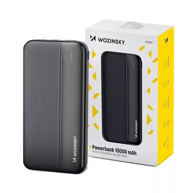 Wozinsky powerbank Li-Po 10000mAh 2 x USB black (WPBBK1) 4