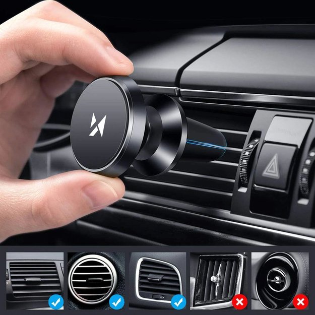 Wozinsky magnetic holder for car grill black (WMH-04) 12