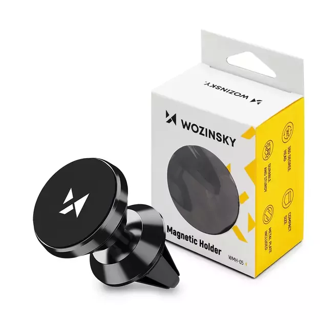 Wozinsky magnetic holder for car grill black (WMH-04) 3
