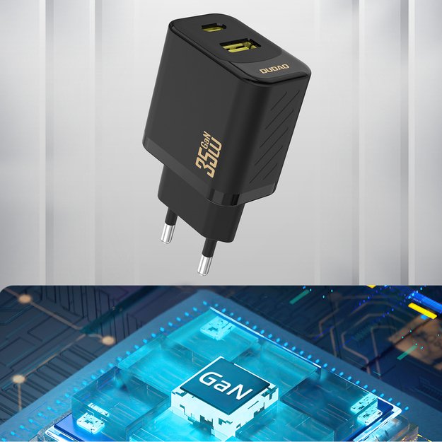 Dudao A27 Max 35W GaN Wall Charger - Black 3