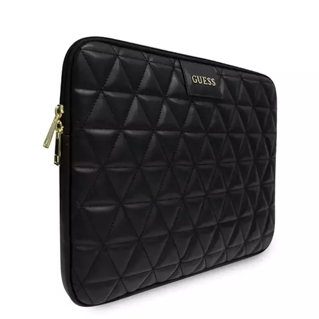 Guess Quilted cover for a 13&quot  laptop - black 1