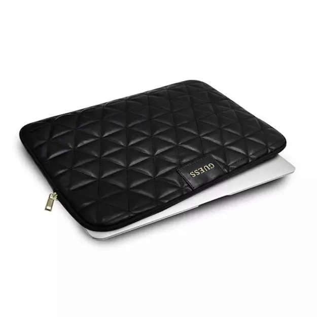 Guess Quilted cover for a 13&quot  laptop - black 3