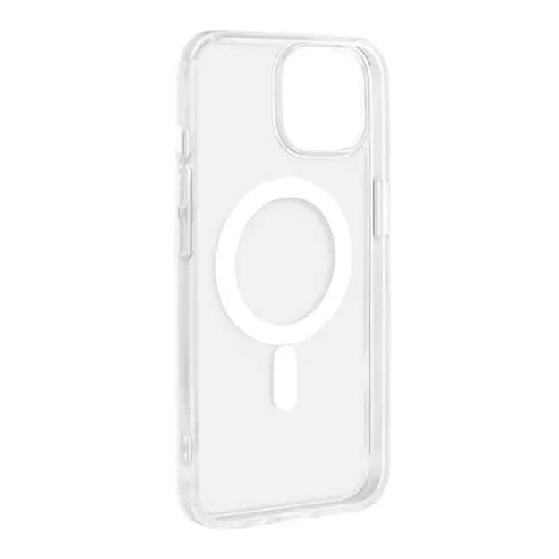 Puro Lite Mag MagSafe Silicone Case for iPhone 14 / 13 - Transparent 3