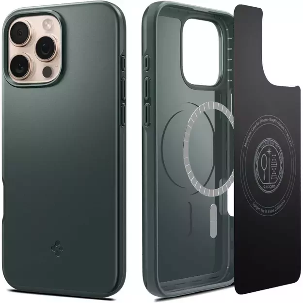 Spigen Thin Fit MagSafe Case for iPhone 16 Pro Max - Green