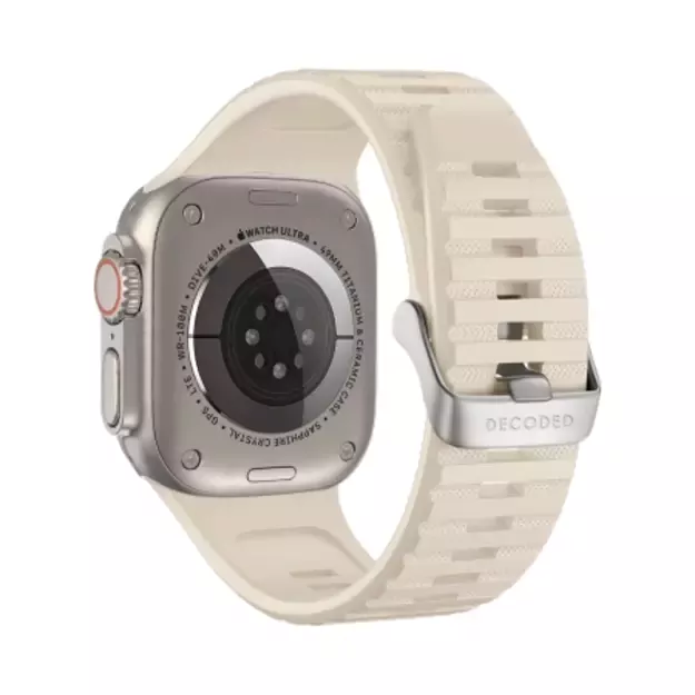 Decoded Ultra Traction Strap for Apple Watch 42 / 44 / 45 / 49 mm - White