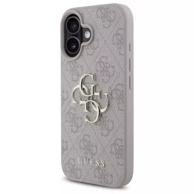 Guess 4G Big Logo iPhone 16 Case - Pink 8