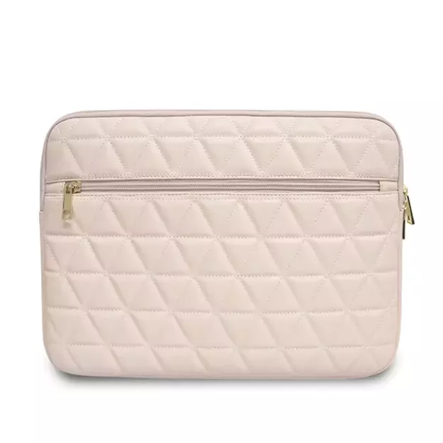 Guess Quilted cover for a 13&quot  laptop - pink 2