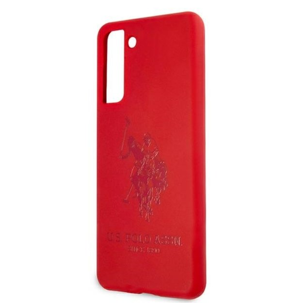 US Polo USHCS21MSLHRTRE S21+ G996 czerwony/red Silicone On Tone 5