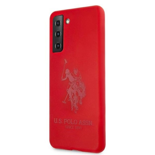 US Polo USHCS21MSLHRTRE S21+ G996 czerwony/red Silicone On Tone 1