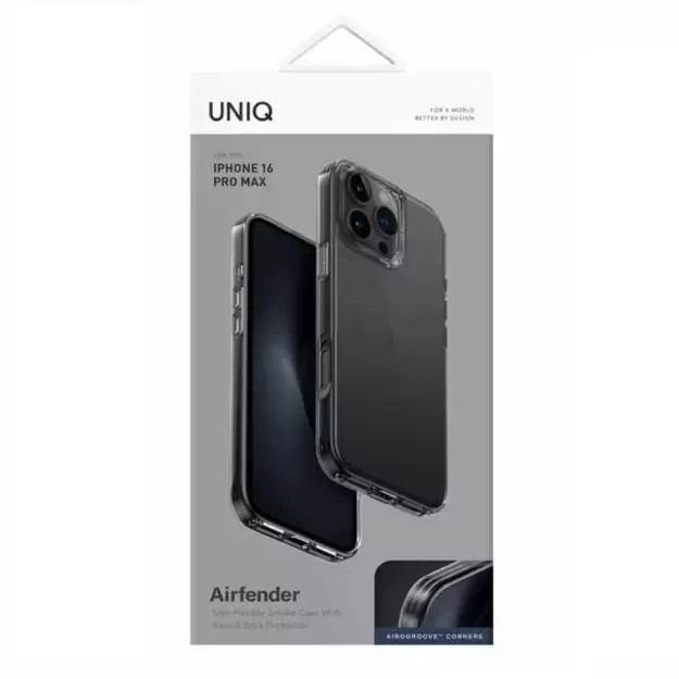 Uniq Air Fender Case for iPhone 16 Pro Max - Gray 6