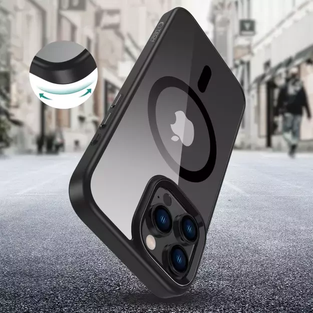 Tech-Protect MagMat MagSafe Case for iPhone 16 Pro Max - Clear 2