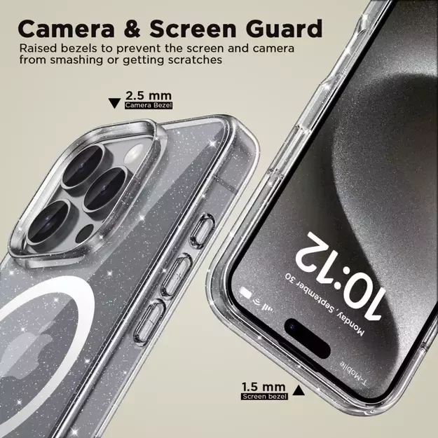 Tech-Protect FlexAir Hybrid MagSafe Case for iPhone 16 Pro - Clear 6