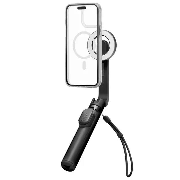 Selfie stick Spigen S571W MagSafe Bluetooth with tripod - black 14